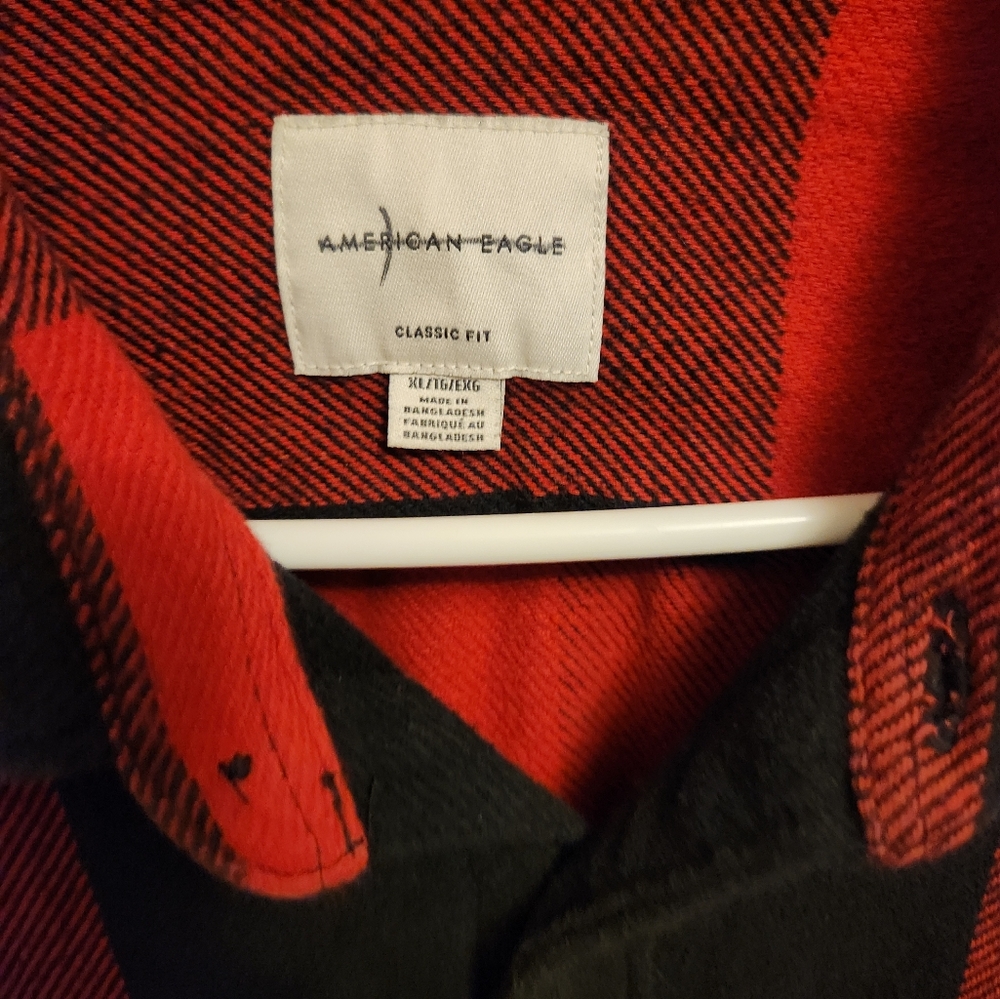 American Eagle Long Sleeve Collared Button Down F… - image 6